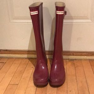 Women’s Original Tall Gloss Hunter Rain Boots